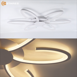 Управляемая светодиодная люстра LORENA 100W 6R-RC-710x55-WHITE/WHITE-220-IP20