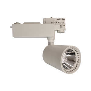 Светильник светодиодный трековый 3х фазный ES-TRACK 25W R-70-NW-WHITE-IP20