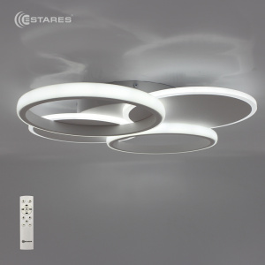 Управляемая светодиодная люстра OSA 90W 4R-RC-490x70-WHITE/WHITE-220-IP20, модель OSAKA