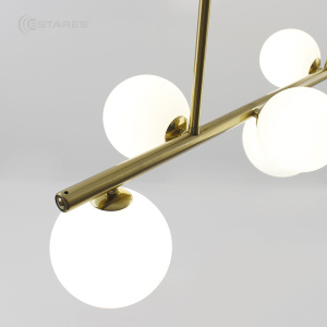 Люстра FILICIA 6xG9 R-700x280x470-bronze/white
