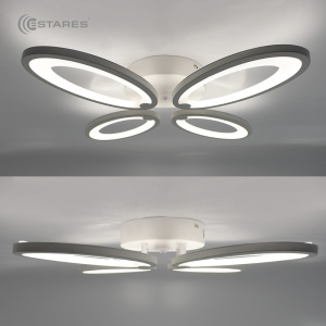 Управляемая светодиодная люстра ROOM 60W 4OV-APP-560x65-WHITE/WHITE-220-IP20