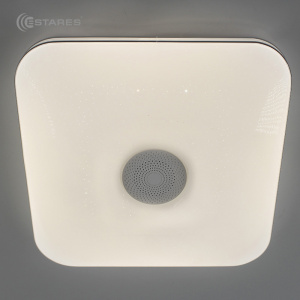 Управляемая светодиодная музыкальная люстра a-play RGB 80W S-APP-430-WHITE/WHITE-220-IP20