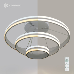  Управляемый светодиодный светильник GRAVITACIA VOLNA 170W 3R-600-WHITE/WHITE-220-IP20
