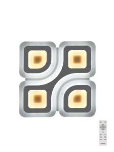 Управляемый светодиодный светильник Geometria Quadrate 85w q-500-white-220-ip44