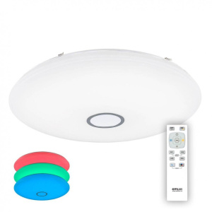 Люстра потолочная светодиодная с пультом Citilux СтарЛайт CL703140RGB Хром