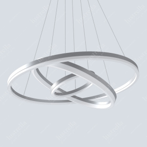 Управляемый светодиодный светильник подвесной GRAVITACIA ACRYLIC DL 75W 3R-600-WHITE/WHITE-220-IP40