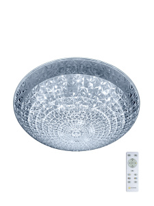 Управляемый светодиодный светильник  AKRILIKA  RGB 36W R-400-CLEAR/WHITE-220-IP20/2019