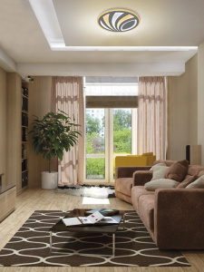 Управляемый светодиодный светильник Geometria List 100w R-500-WHITE-220-IP44