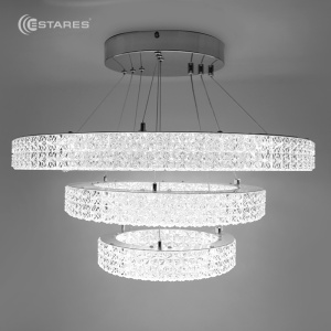 Управляемый светодиодный светильник AKRILIKA 80W 3R-600-CLEAR-220-IP20