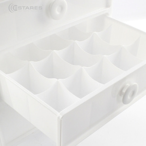 Органайзер в шкаф MODO 4F-47x34x24-white (для носков, нижнего белья и мелочей)