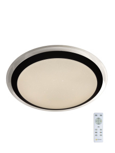 Управляемый светодиодный светильник ARION 40W RGB R-430-SHINY/SILVER-220-IP44
