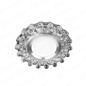 (1штука) Светодиодный точечный светильник ES-909/MR16-98-3W/CW-CLEAR/CLEAR-220-IP20 /2019