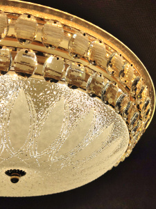 Управляемый светодиодный светильник on/off SAHARA GOLD 72W R-510-WHITE-220-IP20