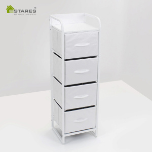 COMMOD 4F-4D-WHITE-31x29x99 комод-пенал