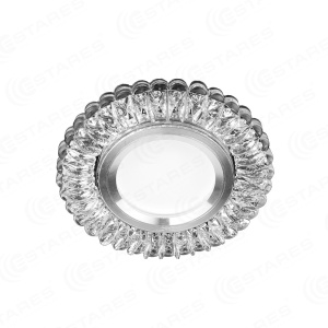 (1 штука) Светодиодный точечный светильник ES-904/MR16-98-3W/CW-CLEAR/CLEAR-220-IP20 /2019