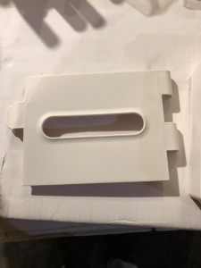 Дверка для малой полки Комод-органайзер MODO 4F-20x20x103-white