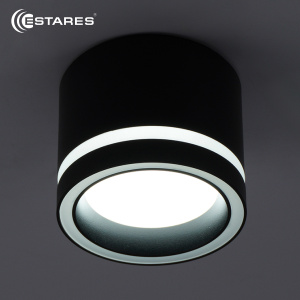 Светильник GELA 1xGX53-85x70-BLACK-220-IP20-4 шт