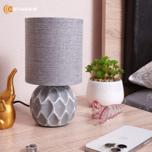 Настольная лампа COFI 1xE14 R-130x220-GRAY-220-IP20