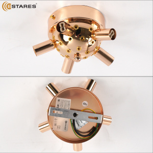 Люстра NOVELLA C 5XG9 R-500X280-GOLD/CRYSTAL-220-IP20