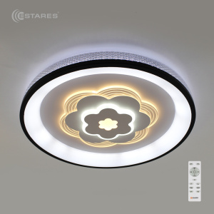 Управляемый светодиодный светильник FOCOS FLOR 80W R-480X66-WHITE/WHITE-220-IP20