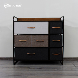COMMOD 3F-7D-MIXBROWN-80x29x78.5  комод-микс