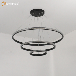 Управляемая светодиодная люстра AKRILIKA slim 70W 3R-APP-600x1100-BLACK/CLEAR-220-IP20