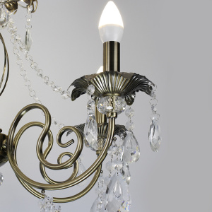 Люстра VENECIA 01 5хE14-600x550-Bronze/opal-220-IP20