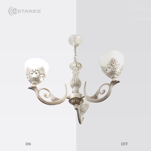 Люстра PARIS 02 3хE27-550x550-PatinaWhite/opal-220-IP20