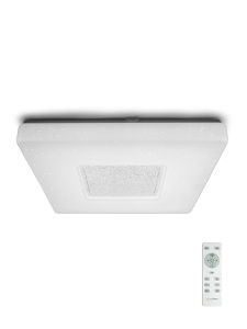 Управляемый светодиодный светильник QUADRON SIYANIE 60W S-550-SHINY/CRYSTAL-220V-IP44