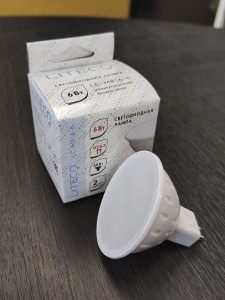 Светодиодная лампа LC-MR16-6-NW-220-GU5.3