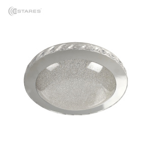  Накладной светодиодный светильник SIYANIE 25W R-350-CW-CRYSTAL-IP20/2019