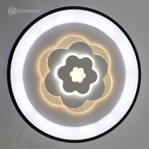 Управляемый светодиодный светильник FOCOS FLOR 80W R-480X66-WHITE/WHITE-220-IP20