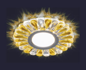 Светодиодный точечный светильник ES-902/MR16-98-2,5W/NW-CLEAR/YELLOW-220-IP20
