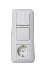 БЛОК С.У РСЗК+В1КЛ+В2КЛ БЕЛ, Schneider Electric