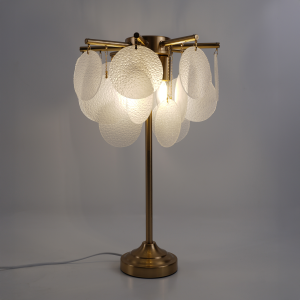 Hастольный светильник TELIA 2хЕ14-300/130х510-BRONZE/WHITE-220-IP20