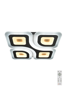 Управляемый светодиодный светильник Geometria Quadrate 85w q-500-white-220-ip44