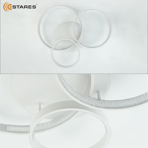 Управляемая светодиодная люстра MISS 120W 4R-APP-800x690x115-WHITE/CLEAR-220-IP20