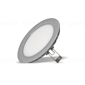 Светодиодный встраиваемый ультратонкий светильник DL-11 AC220V 6020-6500К (Серебро корпус)