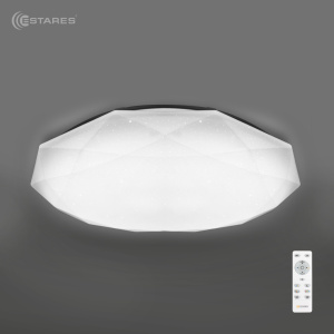   Управляемый светодиодный светильник ALMAZ 25W R-340-SHINY/WHITE-220-IP44 /2019