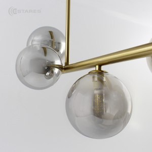 Люстра FILICIA 6xG9 R-700x280x470-bronze/lightgray