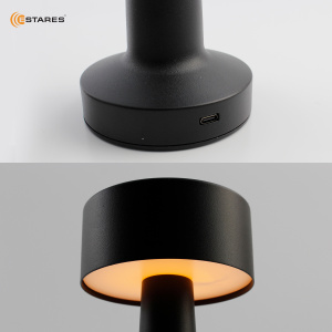 Управляемая настольная лампа DOWN LIGHT 2W R-SENSOR-85X215-BLACK-DC5V/1A-IP20