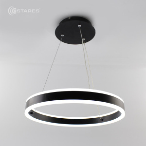 Управляемая светодиодная люстра STELLA 64W R-APP-400x1200-BLACK/WHITE-220-IP20