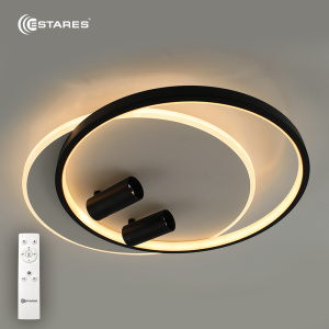 Управляемый светодиодный светильник GEOMETRIA downlight 65W 2R-APP-500х420х130-white/white-220-IP20