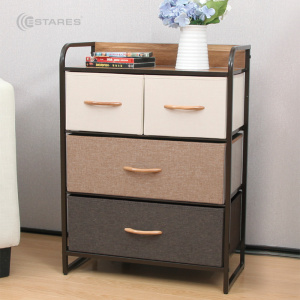 COMMOD 3F-4D-MIXBROWN-58x29x78.5  комод-мини