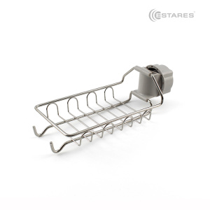 Подставка MODO ES-1F-10x19x5-CHROME/WHITE (для мыла и мочалок)