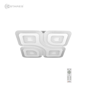 Управляемый светодиодный светильник LC-Quadrate-60w-ww/nw/cw/nl-white-220-ip40