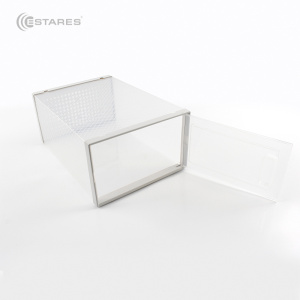 Контейнер E-CASE 4S-33,4x23x14-white/clear (4 штуки)