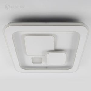Управляемый светодиодный светильник LITECO 105W LCRC-CUBO-480x480x63-DIM-white/white-220-IP20