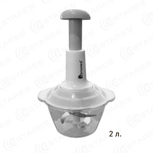 НОЖ-ИЗМЕЛЬЧИТЕЛЬ  механический EASY ES-KNIFE-2L-31x11x17-GRAY/WHITE