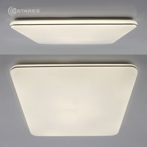 Управляемый светодиодный светильник LITECO 50W LC-07S-530x530x54-STEP/DIM-WHITE/WHITE-220-IP20